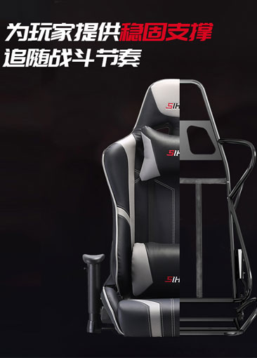 Features Of G10B-101 Orange Lumbar Pillow Video Game Chair9900