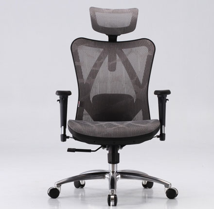 Sihoo M57 High Quality Ergonomic High Back Black Swivel Office Chair With Arms