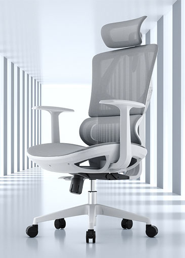 Features Of M91A-101 Grey Frame Grey Mesh Pp Base Ergonomic Desk Chair27100