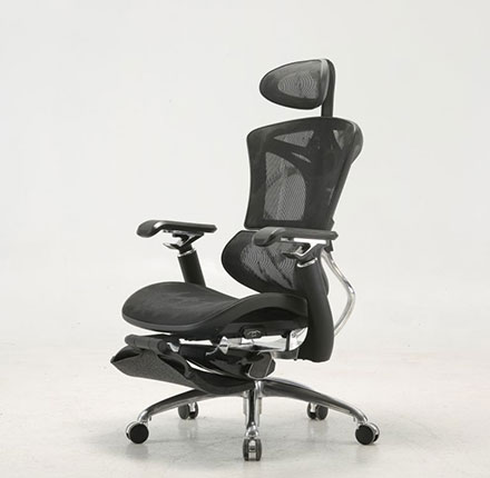 Sihoo M97B High Back Mesh Ergonomi Chair with Comfortable Headrest and Back Support