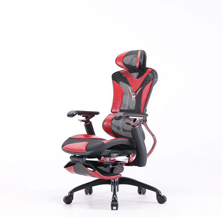 Sihoo G13B Black And Red Ergonomic PU Leather Gaming Racing Chair High End