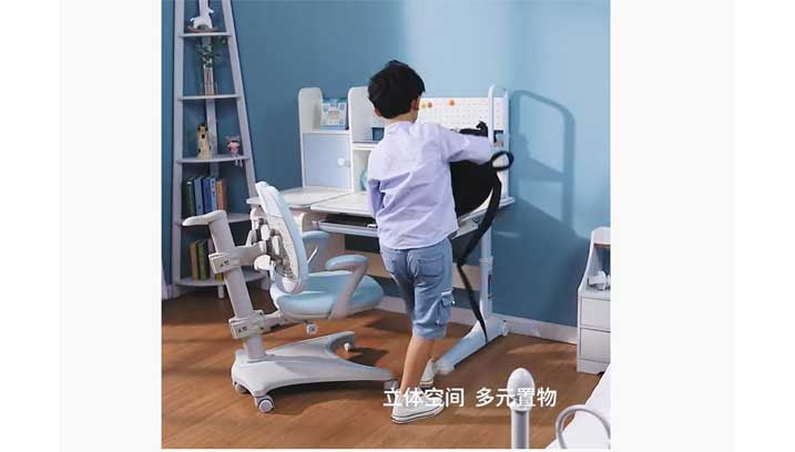 Sihoo H3b Ergonomic Chair Pink Study Table Adjustable Kids Desk and Chair