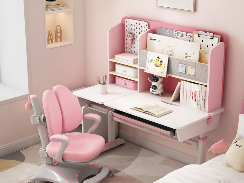 Adjustable Childrens Desk And Chair Set