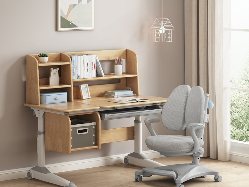 Kids Desk With Chair Attached