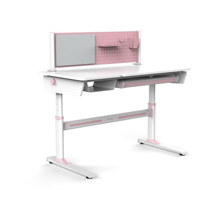 Pink Study Table For Kids